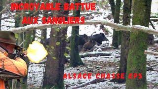 Battue aux sangliers de folie!Amazing Wild boar Hunting-Unglaublich Druckjagd auf Wildschwein