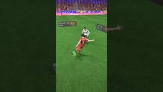 73Mph PowerShot!!! - #fifashorts #fifa23 #foryou #fifaskills #skills #fifa #ps5 #nextgen