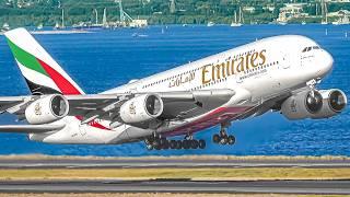 250 AIRCRAFT TAKEOFFS & LANDINGS in 3 HOURS, Aircraft Identification Sydney Airport Plane Spotting