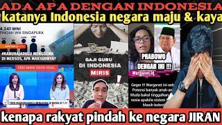 katanya Indonesia kaya kenapa rakyat pindah ke negara JIRAN⁉️