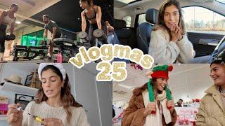 VLOGMAS 25 - entrenando con mi padre, recados navideños, tardebuena con amigas y hasta 2025 vlogmas!