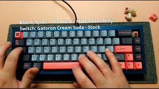 Switch Review: Gateron Cream Soda (feat. QK65)