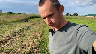Делаю шпалеру из арматуры, рыбалка в своем пруду, продаём малька
