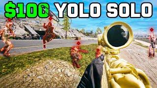 THIS $100 VIEWER SOLO YOLO WAS INSANE!!