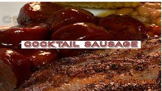 SLOW COOKER COCKTAIL SMOKED SAUSAGE | RICHARD IN THE KITCHEN
