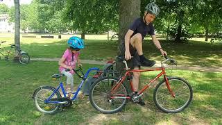 Kidder Family Bike Tandem vs Roland add bike vs Follow me Tandemkupplung