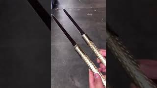 Golden Concealed Hidden Twin Blade | Gadgetic Stick