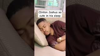 Clinton Joshua Cute while sleeping  #nollywood  #clintonjoshua