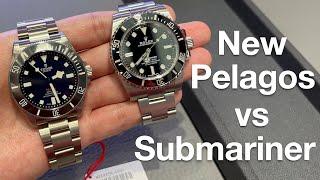 New 2022 TUDOR Pelagos 39 vs ROLEX Submariner Comparison Review