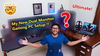 My New Dual Monitor Gaming PC Setup India 2020... 