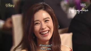 (ENG SUB) 2015 SBS Drama Awards (Kim Hyun-joo & Ji Jin-hee Part 1 CUT)