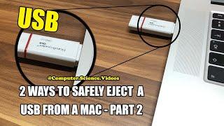 2 WAYS to Safely Eject Your USB Flash Drive On a Mac - Part 2 - Basic Tutorial | New (2023)