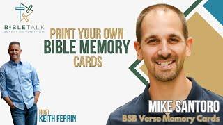 Amazing, Free Bible Memory Cards! (BibleTalk #83 - Mike Santoro)