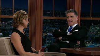 Late Late Show with Craig Ferguson 7/11/2013 Maria Bello, Scott Adsit