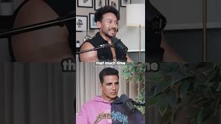 Akshay Kumar & Tiger Shroff on sport | TRS | #shorts #podcast #sports