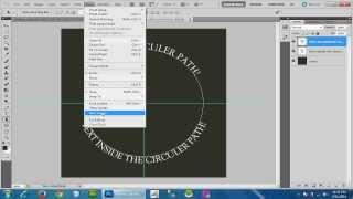 Write Text on Circular Path in Photoshop Tutorial