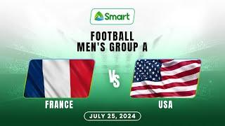 Olympics Men's Football -  France vs. USA - Group A (Full Game Highlights)