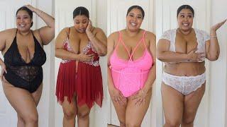 Amazon Valentine's Day Plus Size Lingerie Haul 2022| Under $20