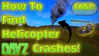 How To Find Helicopter Crashes FAST In DayZ On Chernarus!