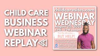 I'm The Director...But HELP! | The Childcare Whisperer | Webinar Replay