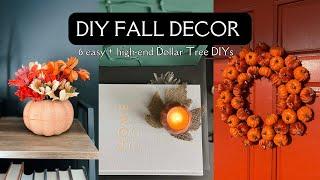 Fall Dollar Tree DIYs You Actually Want to Make!  (Affordable and High-End DIY Fall Decor)