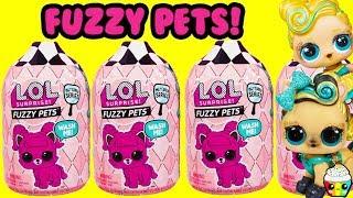 LOL Fuzzy Pets Lucky Luxe Pony Finds More LOL LILS Cupcake Kids Club