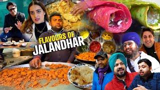 Punjabi Food In Jalandhar | Jalandhar Street Food Veg | Kadha Katlamma | Jawali Pakode Jalandhar