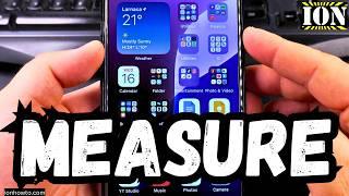 How to Measure Objects with the iPhone Measure App