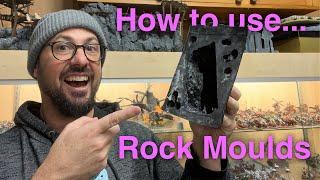 How to use woodland scenic rock moulds - wargaming terrain