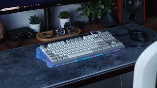 Dolphin 2021 (PC Bottom) with Cherry MX Black on Alu Plate | Typing Sounds