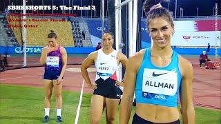 SBHS SHORTS 5: The Final 3.  (Women's Discus Throw). Suheim bin Hamad Stadium, Doha, Qatar.  5/28/21