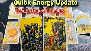 Hindi-Urdu | Quick Energy Update | Their Feelings & Thoughts | Timeless Tarot 