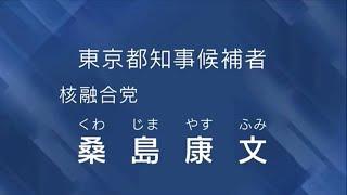 桑島 康文 政見放送（2024年東京都知事選挙）