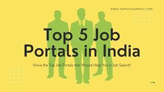 Top 5 Job Portals in India