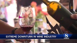 Central Coast wineries see decline as California wine industry struggles