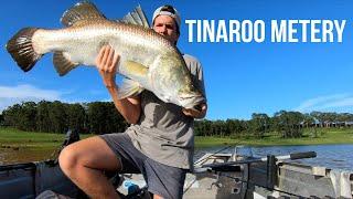 Tinaroo Fishing | Metre Barra on lures