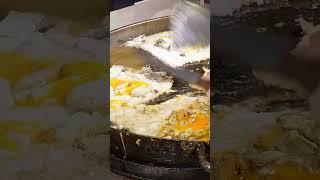 Oyster with fried egg #shortvideo #food #streetfood