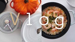 Vlog | STAUB! My kitchen Companion Everyday  | Ultimate  Pot Rice | Realistic home meals