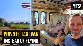 FAMILY TRAVEL in THAILAND: Private Minivan Taxi (Chiang Mai - Sukhothai)