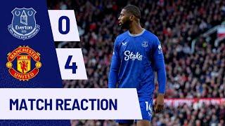 MANCHESTER UNITED 4 EVERTON 0 "GET HIM GONE TONIGHT"