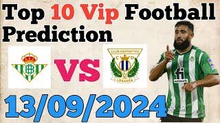 Football Predictions Today | 13th September 2024 | Soccer Betting Tips & Expert Picks