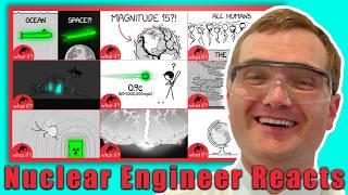 Spent Fuel Pool, Spaceship Submarine, and More - Nuclear Engineer Reacts to XKCD What If Compilation