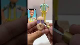 Handmade Captain Po content inspiration search production process clay figurine handmade
