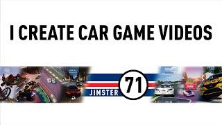 I CREATE CAR GAME VIDEOS - Jimster71 Channel Trailer