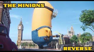 The minions - giant minion scene But reverse