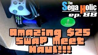 Amazing $25 Swap meet Haul - The SegaHolic episode 88