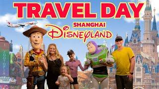 Travel Day. Shanghai Disney from Hong Kong | 144 Hour Transit Visa | Toy Story Hotel | China Eastern