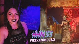 HHN33 Weekends 2 & 3: The Corn Curse Brings Rainy Nights & a Girls’ Night in the Fog! | HHN 2024