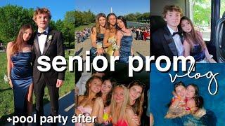 SENIOR PROM 2024 VLOG & pool party after!