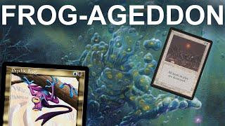 THE END OF DAYS! Legacy Esper Frog-Ageddon Control. Armageddon and Ravages of War MTG